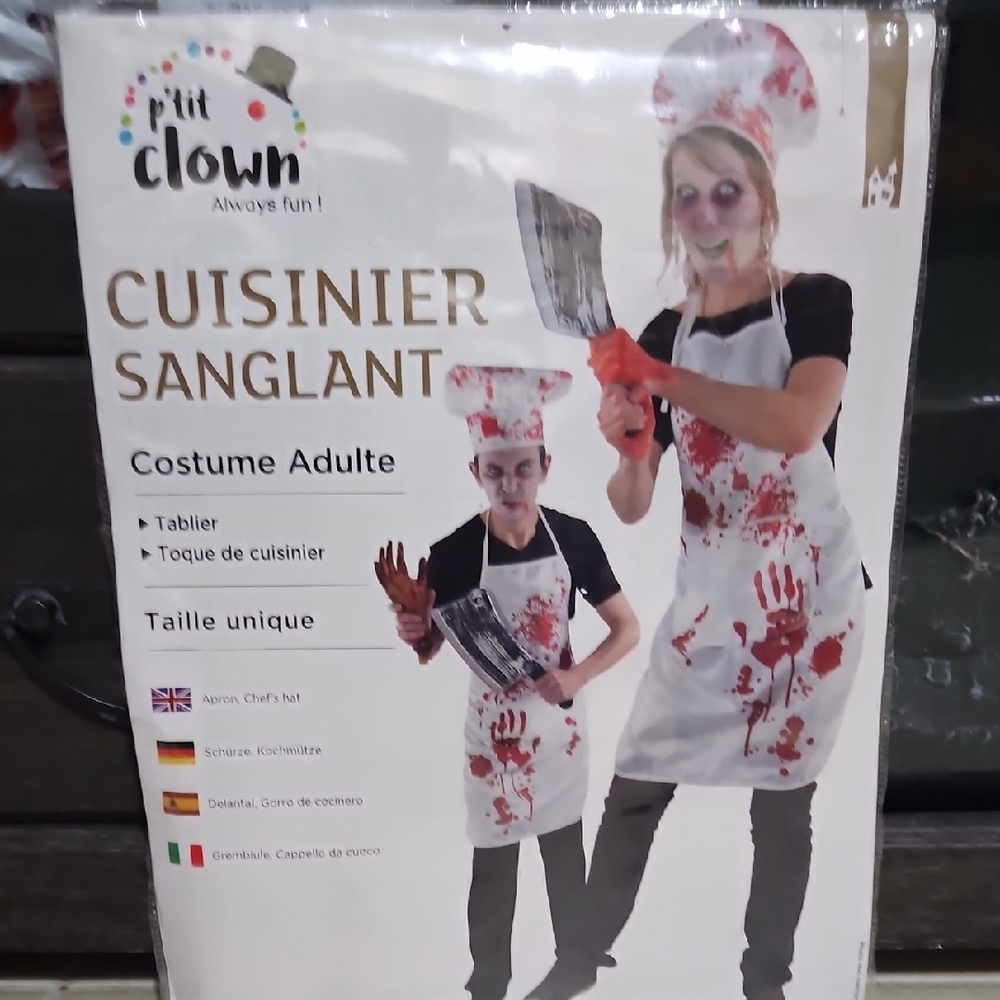 Bloody Chef  Costume